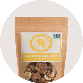 Maple Banana Bread Granola